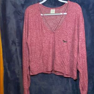 Pink Victoria’s Secret long sleeve sweater